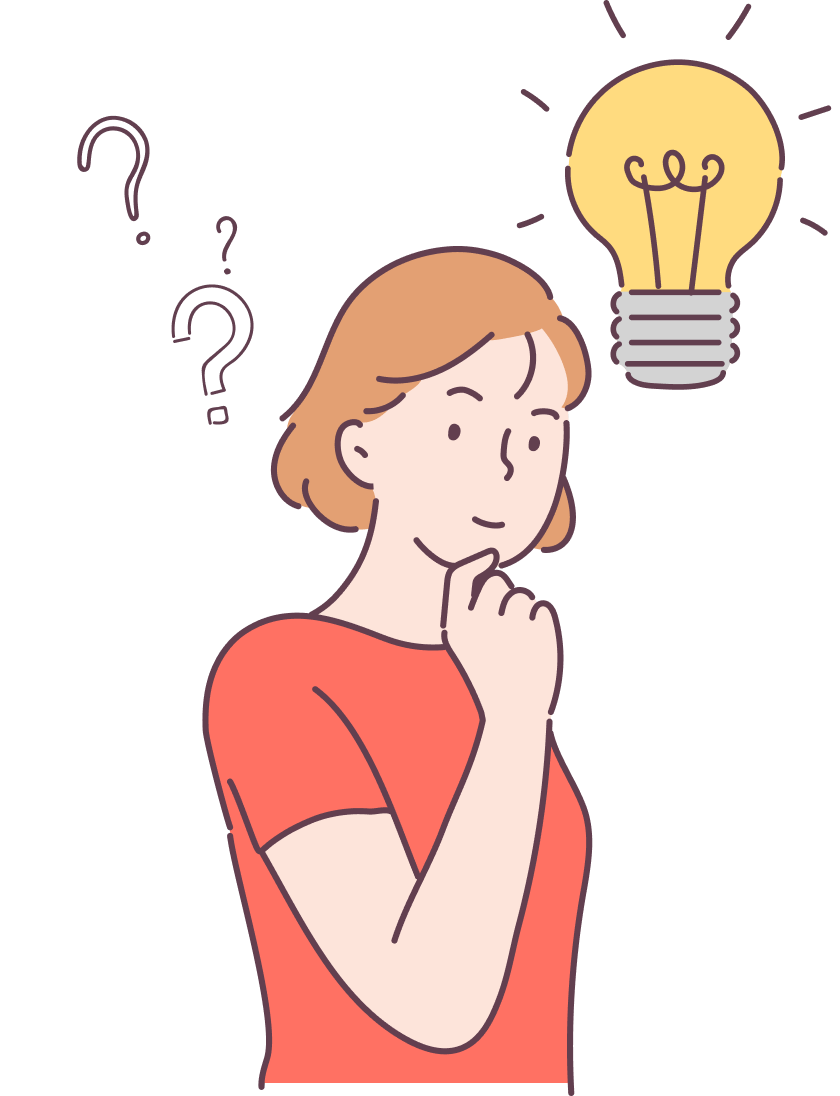 lady thinking
